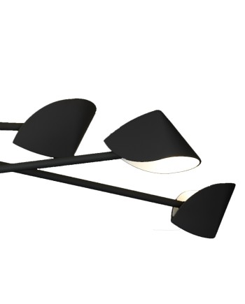 CAPUCCINA * SEMIPLAFÓN LED GRANDE 40W